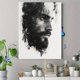thumbnail image 4 of Qisvanset 12x16 Inch Proverbs Bible Sketch Canvas Wall Art, Modern Jesus Print Religious Home Decor, 4 of 8