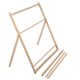 thumbnail image 2 of DIY máquina de tejer a mano de madera soporte ajustable tapiz herramienta para tejer lana, 2 of 12