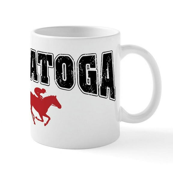CafePress - Saratoga Springs NY Mugs - 11 oz Ceramic Mug - Novelty Coffee Tea Cup