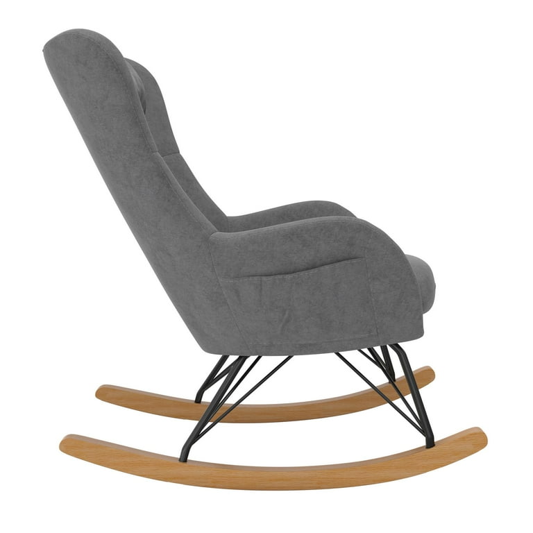 Baby relax zander rocker chair with side storage pockets hotsell