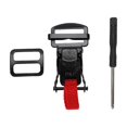 thumbnail image 1 of Motorcycle Helmet LatchQuick Buckle Helmets Accessories Buckle Strap With SCF, 1 of 4