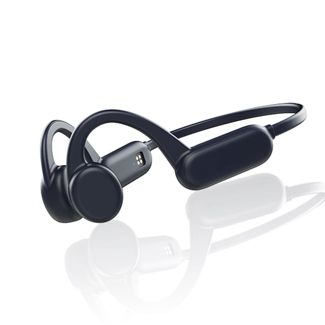 Auricular Hueso Conducción IPX8 Auricular a prueba de sudor a prueba de sudor Dinámico Manos libres Auriculares Auriculares Audio Reproductor de audio para computadora negro Inevent EL005737-01B