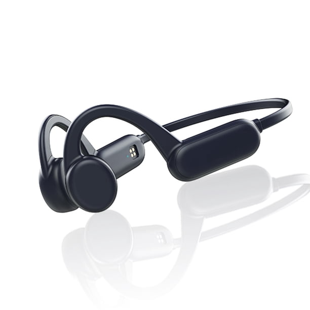 Auricular Hueso Conducción IPX8 Auricular a prueba de sudor a prueba de sudor Dinámico Manos libres Auriculares Auriculares Audio Reproductor de audio para computadora negro Monstrate EL005737-01B