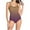 Khaki, variant on Itsame Womens One-Piece Swimsuit, Gradient Backless Big Size Bikini Bathing Suit Yellow S-XXL