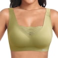 thumbnail image 2 of Comfort Light Support Pullover Bra Adjustable Seamless Plunge Bra Bra Wireless Tube Top Bra, 2 of 6