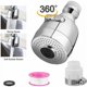 thumbnail image 1 of Conector de grifo para fregadero de cocina y baño, grifo con filtro de agua para cocina, boquilla de ahorro de agua ajustable de modo dual para una amplia aplicación, rotación de 360 grados, fácil, 1 of 5