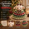 thumbnail image 6 of Crochet Animal Christmas Tree DIY Kit, Handmade Ornament Set with Pearl, Beginner Friendly, Christmas Decorations Gifts for Family, 6 of 6