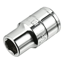 1/2-inch Drive 11mm 6-Point Shallow Socket, Cr-V