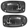 thumbnail image 4 of Rear Pair Exterior Door Handle Compatible with 1997-2009 Saturn Relay Chevrolet Uplander Chevrolet Venture Pontiac Montana Pontiac Trans Black Without Key Hole 10322223 10322222, 4 of 5