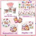 thumbnail image 4 of Boba Tea Party Decorations,Bubble Tea Birthday Tableware Set Include Boba Tea Plate Napkins Cups Banner Tablecloth and Boba Tea Hanging Swirls for Boba Birthday Party Decorations, 4 of 6