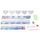 thumbnail image 5 of Llavero con pintura de diamantes de imitación, 5 juegos de diamantes de imitación con forma de corazón para hacer uno mismo, kit de llavero con pintura de diamantes de, 5 of 14