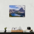 thumbnail image 6 of Glacier National Park Montana Hidden Lake Canvas Wall Art, 16x12in Bearhat Mountain Landscape Print, Nature Scenery Wall Decor for Living Room, Bedroom, Office, Ready to Hang, 6 of 6