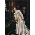 thumbnail image 2 of Tissot, James 11x14 White Modern Wood Framed Museum Art Print Titled - The Staircase, 2 of 4