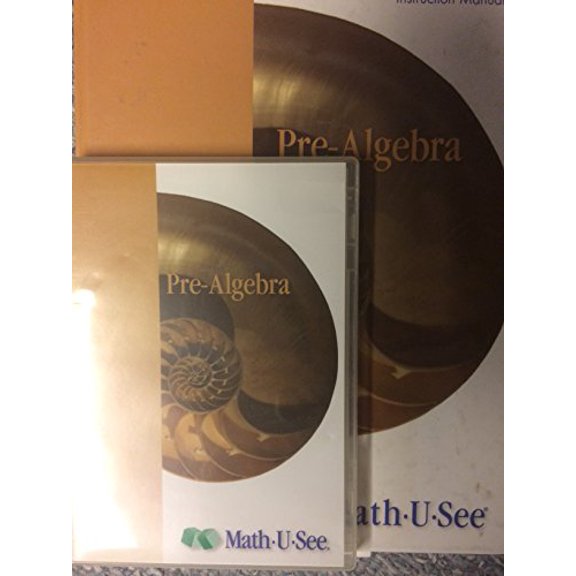 Pre-Owned Pre-Algebra Instruction Manual, 9781608260270, 1608260275, Hardcover,