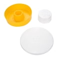 thumbnail image 3 of 1 Uds. Comedero superior circular de abeja amarilla para jardín al aire libre, dispensador de agua de comida rápida, alimentador superior de apicultura, 1L, 3 of 5