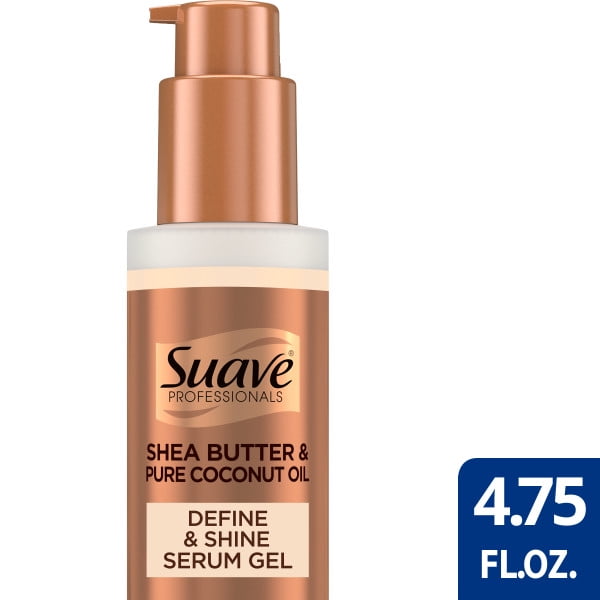 Suave Gel Serum for Curly Hair Styling Define & Shine  oz  -  