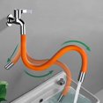 thumbnail image 2 of Kitchen Faucet Extension Spray Hose,360 Degree Movable Kitchen Faucet Hose Universal Foam Extension Tube with Connector for Kitchen Bathroom (20CM), 2 of 5