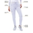 thumbnail image 4 of Adar Pro Movement Booster Scrub Set For Women - Sweetheart V-Neck Scrub Top & Yoga Jogger Scrub Pants, 4 of 7