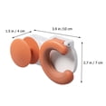 thumbnail image 2 of MERRYHAPY Organizador De Fregonas Y Escobas Montado En Pared Con Adhesivo Y Gancho Resistente, 2 of 8