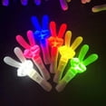 thumbnail image 2 of LED Foam Glow Sticks Finger Shaped Bulk Glow Sticks 3 Lighting Modes Gesture Party Supplies Battery Powered Fluorescent Light Props for Kindergarten Concerts Parties, 2 of 7