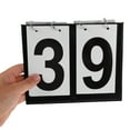 thumbnail image 2 of KALLORY 2-Digit Score Keeper Table Counter for Billiards Basketball Soccer Badminton and Table Games with Clear Visible Numbers Flipper, 2 of 10