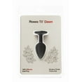 thumbnail image 3 of BMS Factory Roses Til Dawn Silicone Anal Plug, Small, Black, 3 of 4