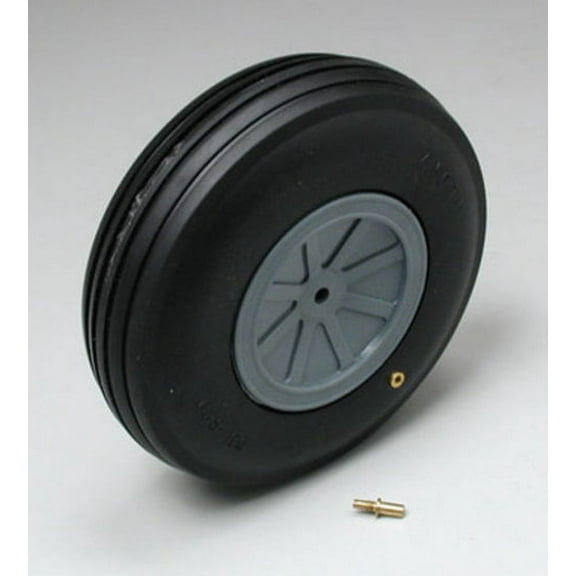 DU-BRO 450TV Large Scale Treaded Wheel 4-1/2 inch