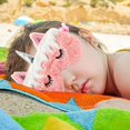 thumbnail image 5 of ZHAOCHENG Pack Antifaz para Dormir Niños, Unicornio para Niños, Lindos Antifaces de Animales de Felpa 3D, Antifaz para Dormir para Niñas, 5 of 5