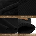 thumbnail image 2 of Loritta 3 Pcs Beanie Hat Long Scarf No-Slip Touch Screen Gloves for Men Women , Gary, 2 of 8