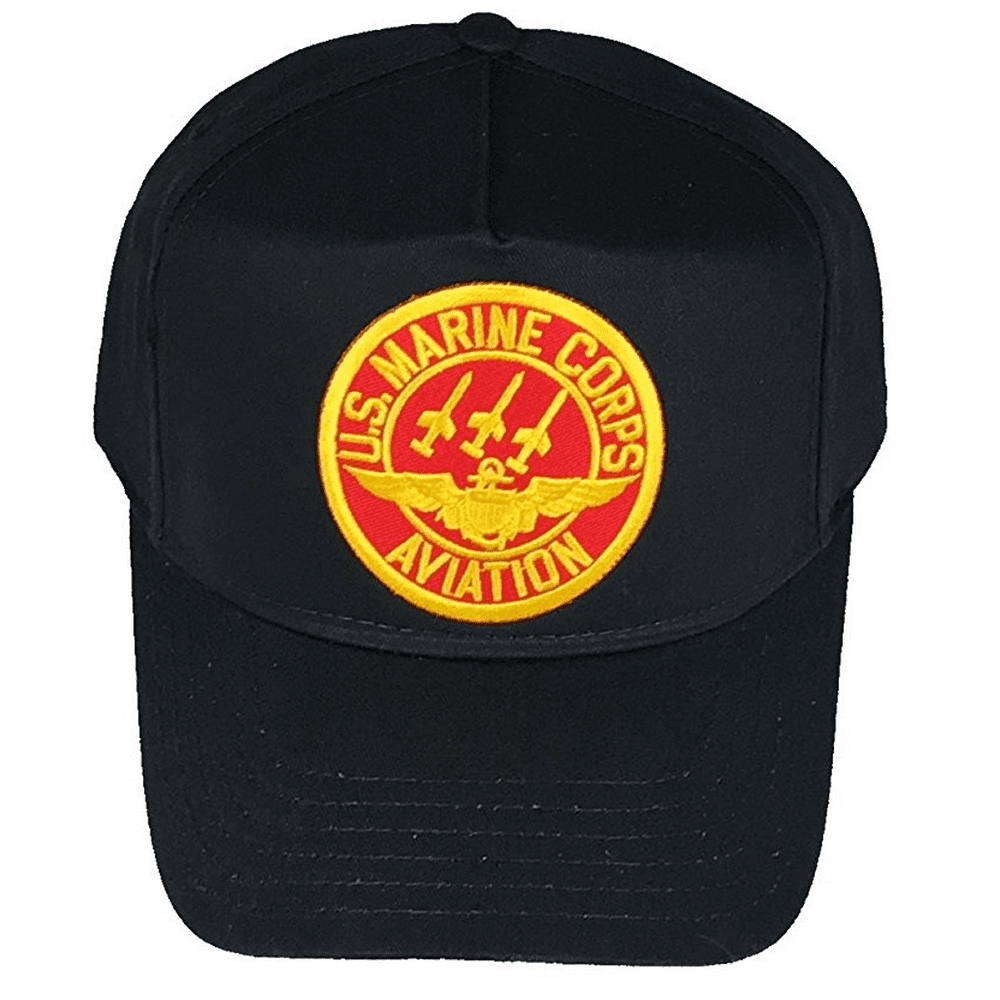USMC MARINE CORPS AVIATION HAT CAP AIR WING PILOT ACE FIXED ROTARY