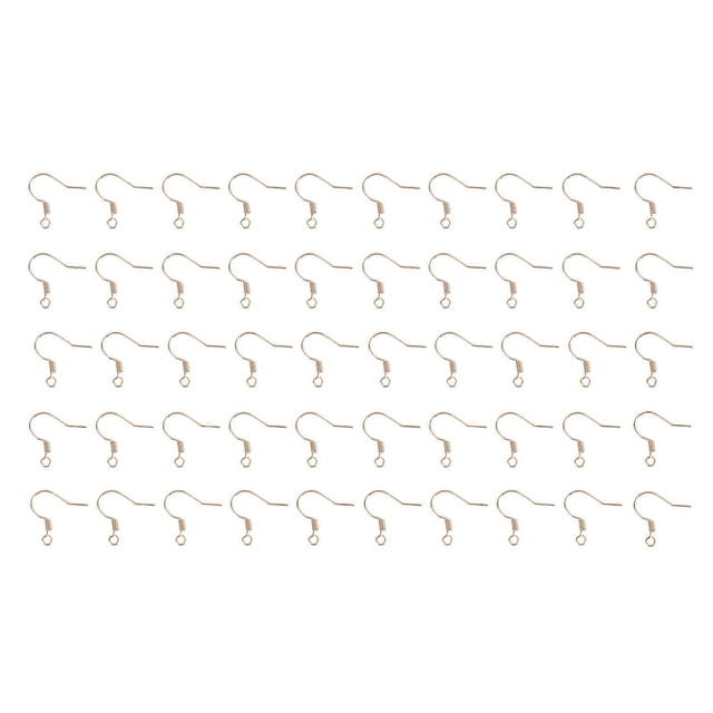 Here's a refined and professional product description based on your input:\n\n \n\n**50pcs Copper Earring Hooks – DIY Jewelry Making Accessories** \nIdeal