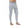 thumbnail image 2 of Pro Club Men's Waffle Knit Thermal Long Pants Underwear - Gray - Large, 2 of 3