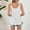 White, variant on DuoJiaJ Women's New Summer Fashion V Neck Solid Color Sleeveless Casual Suspenders Small Vest Summer Tank Tops Women