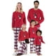 Famille Correspondant Pyjama de Noël Mis Femmes Bébé Enfants Cerf Vêtements de Nuit – image 4 sur 5