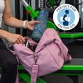 thumbnail image 5 of Blue Paisley Pattern Hot Yoga Mat Towel Non Slip for Hot Yoga - Quick-Drying Yoga Mat Cover with 4 Corner Pockets with Travel Bag - Hot Yoga Towel Non Slip 74"x26", 5 of 6