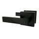 thumbnail image 2 of Chapa De Seguridad Cerradura Alfaloc  Baño Seguridad Cerradura Manija Negro De Lujo, 2 of 3