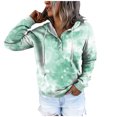 thumbnail image 4 of Gibobby Sudadera de mujer, Sudadera de Manga Larga con Capucha para Mujer, de Gran tamaño, con Bolsillo(Verde,M), 4 of 5