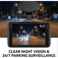 thumbnail image 2 of 4K Dash Cam Pro – Ultra HD Recording with Front/Rear Cameras, Night Vision, and 24/7 Monitoring, 2 of 7