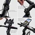 thumbnail image 6 of Aluminum Alloy Bike Phone Holder 360° Rotation, For 4.7" - 7.0" Phone Size Bicycle Stem Mount, Sturdy & Durable Cycling Accessories, 6 of 10