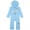 Sally Light Blue, variant on Disney Cars Baby Boys' Cosplay Hooded One Piece Brown Tow Mater