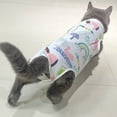 thumbnail image 3 of Anti licking pet clothes, cat clothes, cat after operation clothes, cat cute design clothes, 3 of 7