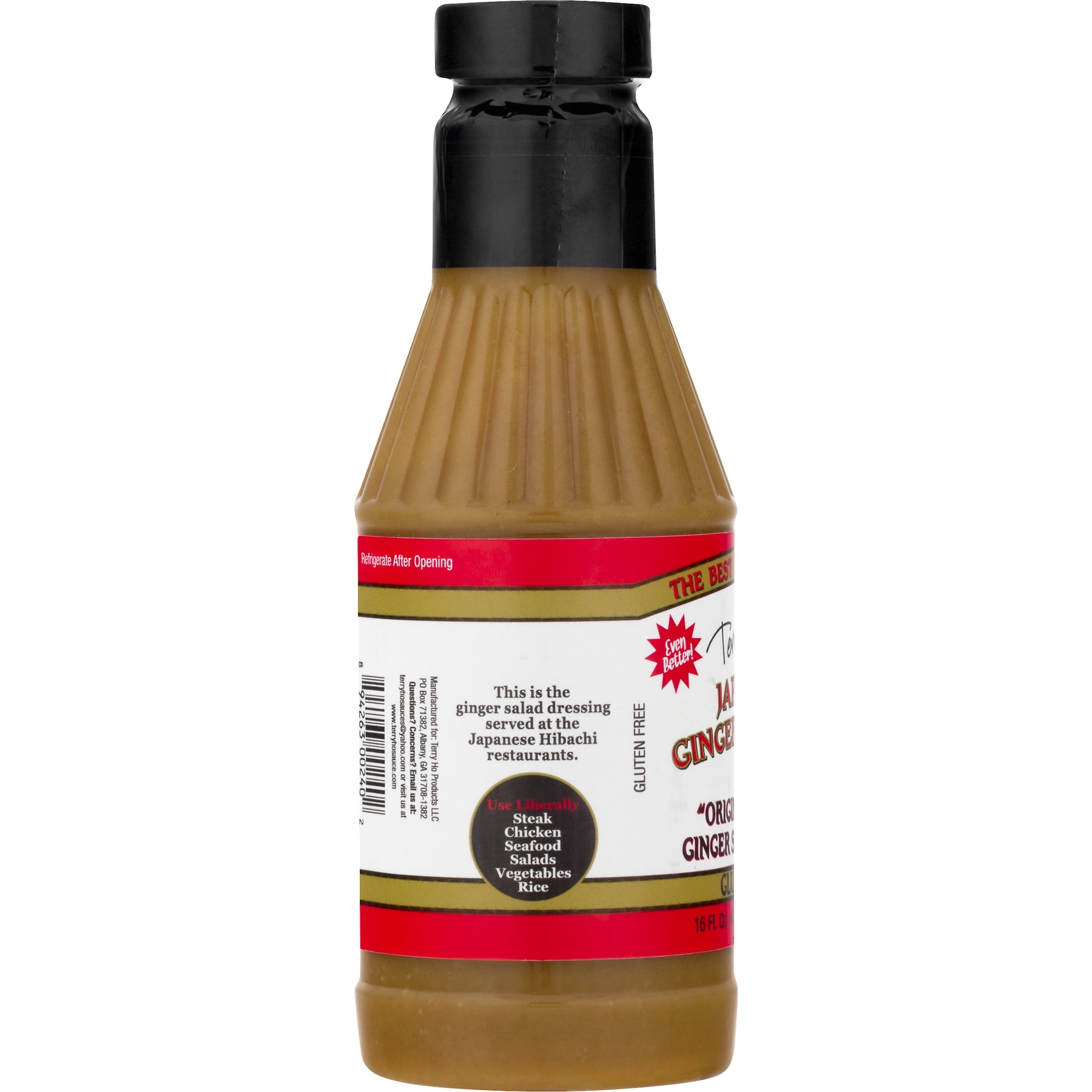 Terry Ho's Sweet Asian Japanese Ginger Dressing Marinade - Walmart.com