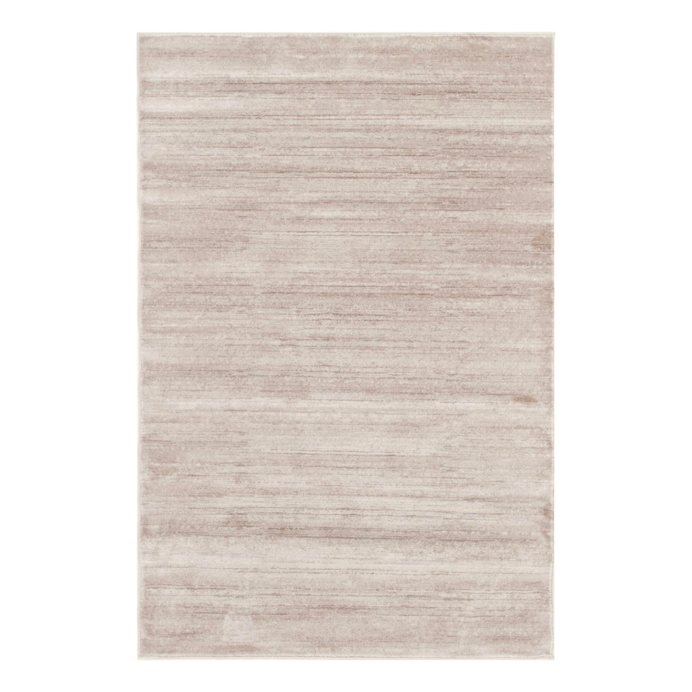 Jill Zarin Uptown Collection Area Rug - Madison Avenue (4' 1" x 6' 1" Rectangle Beige/Light Brown)