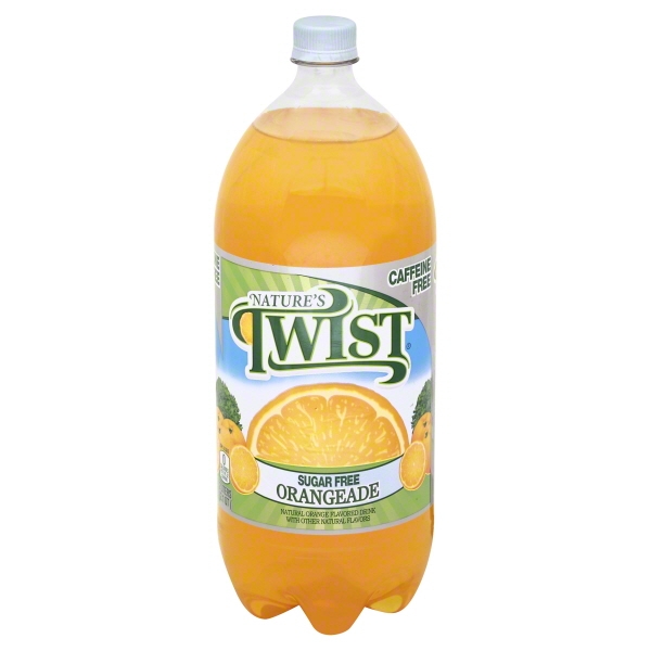 Nature's Twist SugarFree Orangeade, 20 Fl. Oz.