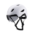 thumbnail image 3 of Accesorios para casco de bicicleta para niños, gorra con visera para andar en bicicleta de montaña al aire libre Blanco, 3 of 8