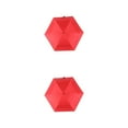 thumbnail image 3 of Guardoinrt Protection Solaire Maximale Parasols Rotatifs avec Baldaquin Réglable Pliant Rouge 2Set, 3 of 6
