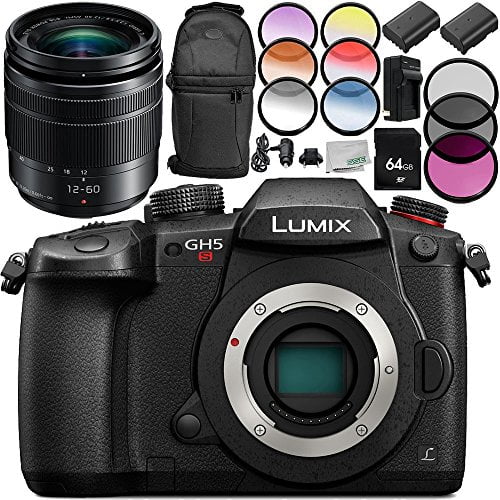 Panasonic Lumix Dc Gh5s Mirrorless Micro Four Thirds Digital Camera With Lumix G Vario 12 60mm F 3 5 5 6 Asph Power O I S Lens 10pc Accessory Bundle Includes 64gb Sd Memory Card More Walmart Com Panasonic Lumix Dc Gh5s Mirrorless Micro Four Thirds Digital Camera With Lumix G Vario 12 60mm F 3 5 5 6 Asph Power O I S Lens 10pc Accessory Bundle Includes 64gb Sd Memory Card More Walmart Com