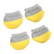 thumbnail image 4 of Fundas protectoras para ruedas de equipaje Hugo Amarillo y gris, 4 of 9