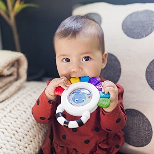 Baby Einstein Excepcional Opus The Octopus Sensory Rattle & Teether Multi-Use Toy, BPA Fre Baby Einstein Baby Einstein