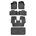 thumbnail image 2 of MAXLINER Floor Mats 3 Rows and Cargo Liner Behind 3rd Row Set Black for 2013-2016 Durango with 1st Row Dual Floor Hooks and 2nd Row Bucket Seats, 2 of 4